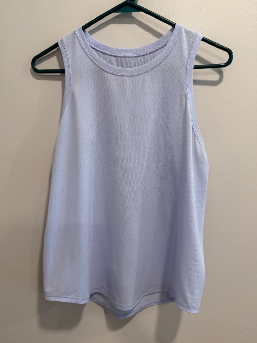 Lululemon Light Lavender Reflective Dots Sleeveless Sculpt Tank Top Sz 6